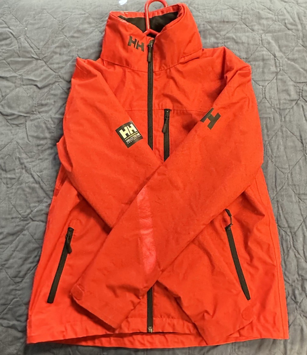 Helly Hansen Men’s Shell Jacket Medium Red Waterp… - image 5