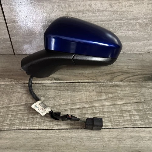 ✅ 2015-2020 FORD FUSION POWER DOOR MIRROR Left Drivers Side Blue