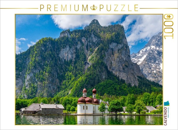 Calvendo Puzzle St. Bartholomä, SchöNau | 1000 Pieces, Finished Size 25.2 × 18.9-image