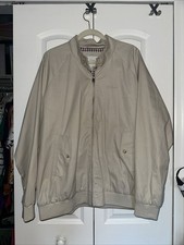 Ben Sherman Signature Harrington Men  s Jacket - Color Putty, XL New