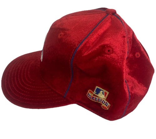 American Needle Boston Red Sox Baseballkappe Mütze rot Velours nicht verstellbar 7 5/8 NEU - Bild 2 von 8