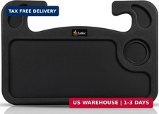 2 in 1 Car Steering Wheel Desk Tray for Laptop Car Mount with Pen Holder Des