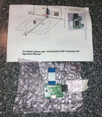 Socionext SC1233AR3-B-001 24 Ghz Radar Motion/Distance Sensor Evaluation Kit New