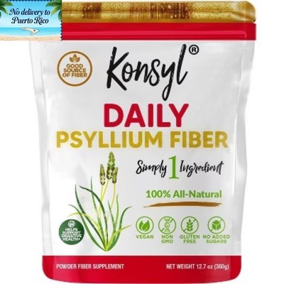 Konsyl Daily Psyllium Fiber Powder - 12.7oz