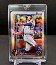 2025 Topps Chrome Juan Soto #200 Refractor New York Mets 