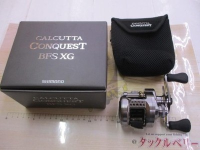 Shimano 23 Calcutta Conquest BFS XGR Bait Reel Used