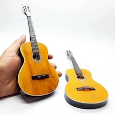 Miniature Classic Acoustic Guitar Replica Signature Handmade Display Gift