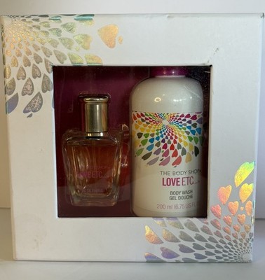 The Body Shop Love Etc Boxed Set EdT Perfume 30 ml + 6.7 oz Body Wash