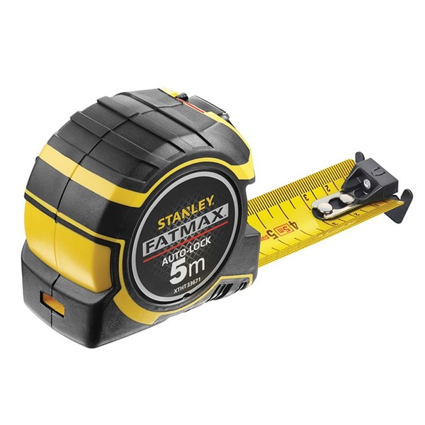 Stanley Fatmax Autolock TaschenmaßBand 5M (Breite 32Mm) (Nur Metrisch) STA033671-image