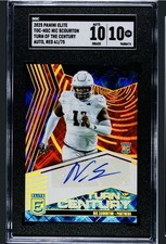 NIC SCOURTON 2025 Donruss Elite Turn of the Century Auto Red 61/75 SGC 10/10!