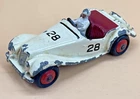 Dinky Toys 108 MG Midget Competition No.28 Driver Vintage Diecast 1950s