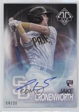 2021 Topps Transcendent Collection VIP Party /20 Jake Cronenworth Rookie Auto RC