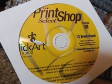 SEALED 2001 THE PRINT SHOP CD VERSION 12 WINDOWS 95/98/2000/ME/XP