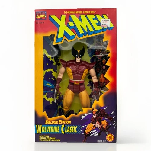 1996 Toy Biz X-Men Wolverine Classic Deluxe Edition 10" Figure NIB VTG
