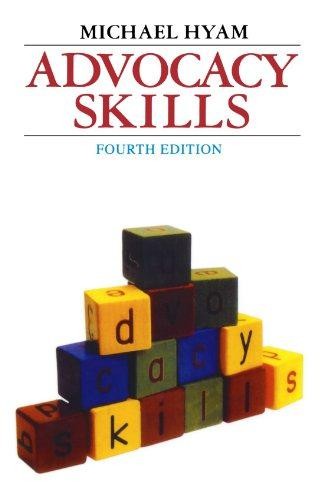 Advocacy Skills - Hyam, Michael