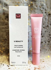 U BEAUTY~The Plasma~Lip Compound in Rose~15ml / 0.5 fl oz~Full Size~NIB~Sealed~