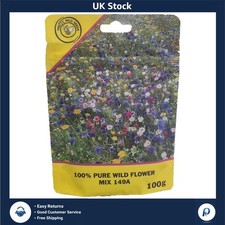 Mix 149a 100g Wild Flower Meadow Certified Seeds Over 25 Species of Flower NO... 219.90 per kilo