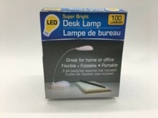 Super Bright Desk Lamp Battery Powered Mini Flexible Table Light Book Lamp New