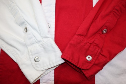 Tommy Hilfiger 90s Lone Star Button Up Shirt Men's Sz XL Single Stitch *Has Wear - Picture 2 of 20
