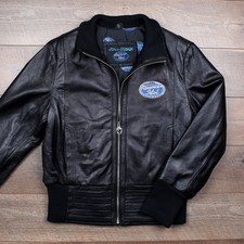 Disney American Idol Leather Jacket - Xl Black Women’s Mickey Experience Bomber
