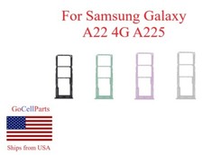SIM Card Tray Replacement for Samsung Galaxy A22 A225 - 4 Colors