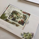 Isle of Man 2014 Winter Flora Art Flowers Minisheet FDC First Day Cover Clean