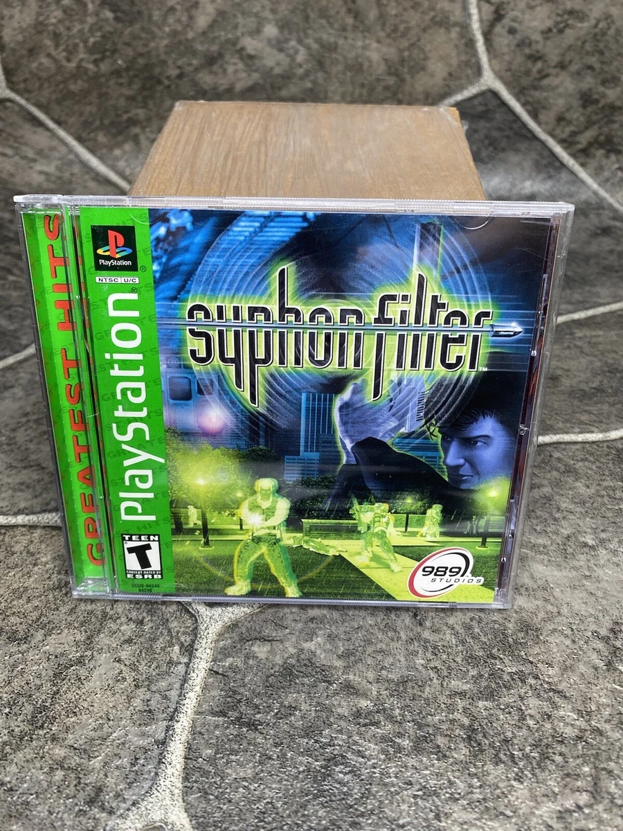 Syphon Filter 3 Sony PlayStation 1 PS1 PSX Video Game No Manual Tested