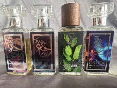 Dua fragrances (4) - Supernova - Matrix -Casino Royale Nights - Mint and Vert