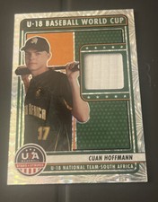 CUAN HOFFMANN 2023 Stars & Stripes Rookie Jersey Patch SSP Mojo Rookie S. Africa