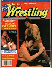 INSIDE WRESTLING SEPTEMBER 1984 KERRY VON ERICH BRUISER BRODY TED DIBIASE NWA