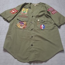 Vintage 70's 999 Washington Senior Boy Scout BSA Shirt 1973 National Jamboree