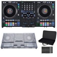 Rane PERFORMER 4-Channel Stems Professional DJ Controller w Case  Cover Pack