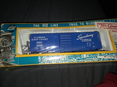 HO Scale AHM/Rivarossi Florida East Coast Box Car  F.E.C. #5223  in Original Box