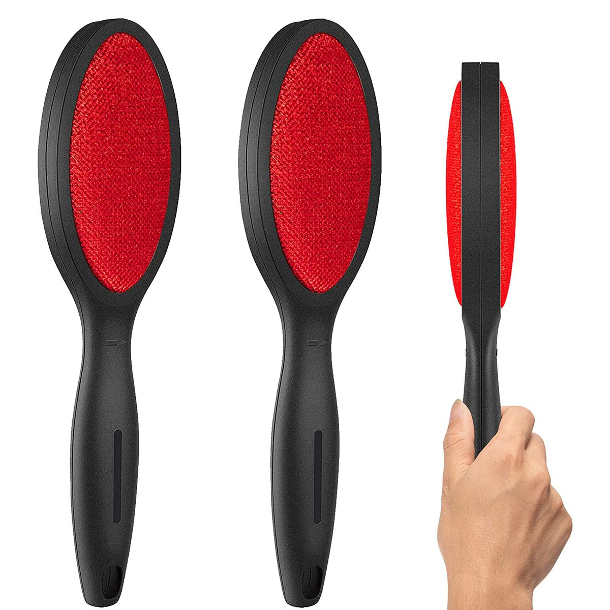 1PC Velvet Clothes Lint Brush 9.9 Inch Double Sided Pet Hair Upholstery
