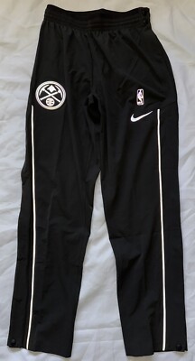 Nike Authentic Denver Nuggets Snap Tear Away Pants 3M TEAM ISSUED 907609-014 NWT