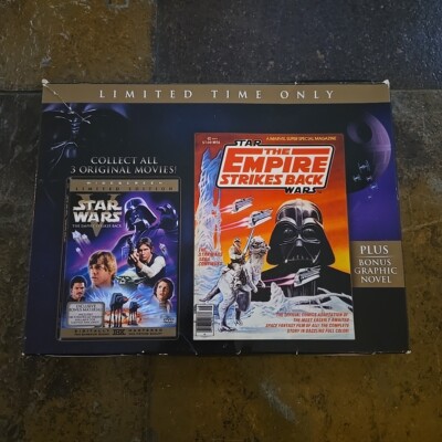 Star Wars Original Trilogy Limited Edition DVD Sets w/ Bonus