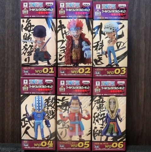 ONE PIECE WCF World Collectable Figure Worst Generation Complete set - Picture 2 of 7