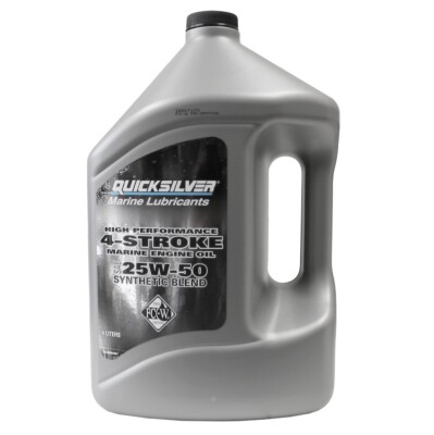 4L Mercury Quicksilver High Performance Motoröl SAE 25W-50 92-858084QE1 Verado
