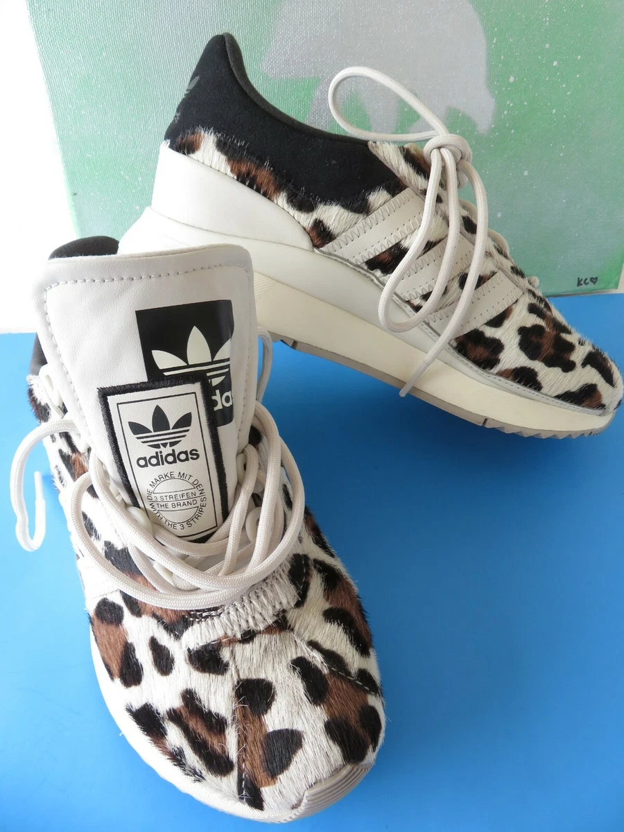 Adidas - Adidas Leopard Print Sneakers on Designer Wardrobe