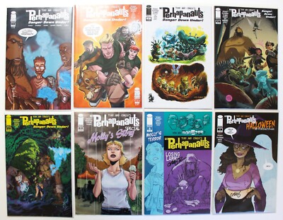 Perhapanauts: Danger Down Under #1-5 VF complete series+ 2 signed Rousseau Image