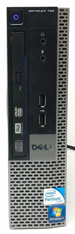 Dell OptiPlex 790 - SFF - Pentium G850 2.9GHz - 4GB Ram - 120GB SSD - Windows XP - Image 2 of 4