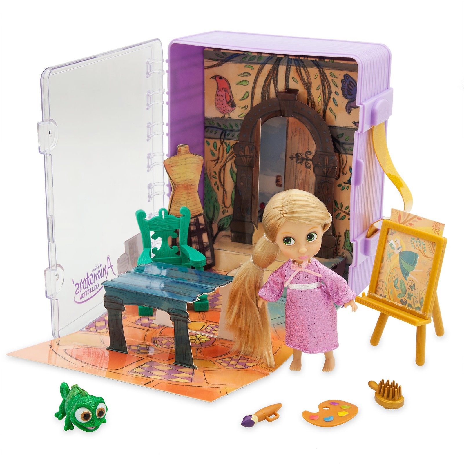 disney princess castle playset with 6 princess figurines