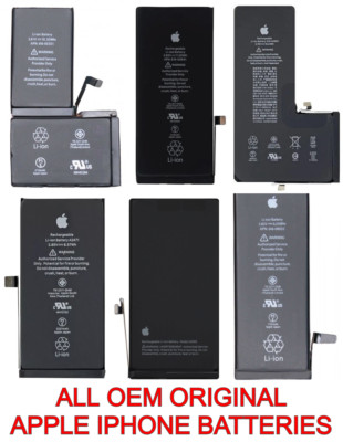 OEM Apple Battery Replacement For iPhone XR 11 12 13 14 15 16 Pro Max * ORIGINAL