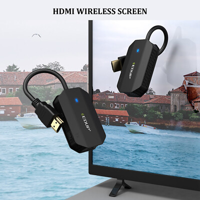 HD Audio Wireless HDMI Extender For Computer Conference TV Projector Cast Screen