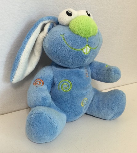 blue bunny dan dee collectors choice 7" plush toy floppy ears