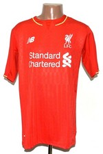 LIVERPOOL ENGLAND 2015/2016 HOME FOOTBAL SHIRT NEW BALANCE SIZE M ADULT
