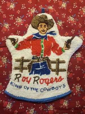 Roy Rogers Vintage Bath Mitt New Never Used