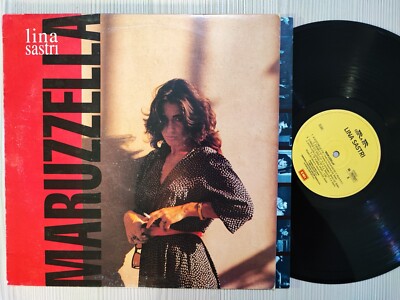 LP DISC LINA SASTRI - MARUZZELLA - 1990 EMI COSTA EST 66 7957921 VG+/VG+ INNER