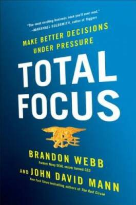 #ad Total Focus: Make Better Decisions Under Pressure Hardcover GOOD $6.20