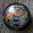 HOLO GLOOM #44 VINTAGE POKEMON GLASS MARBLE! Iridescent Toy Biz Nintendo Marbles